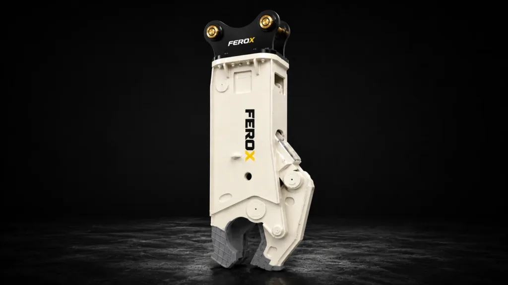 FEROX hydraulic olecranon shear for excavator scrap cutting