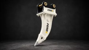 FEROX excavator ripper attachment for hard soil and rock