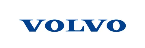 Volvo excavator compatibility logo for hydraulic breaker attachments and construction equipment solutions