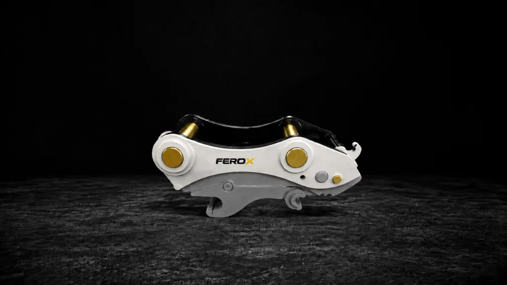 FEROX hydraulic quick coupler for excavator attachments fast changing and heavy-duty connection